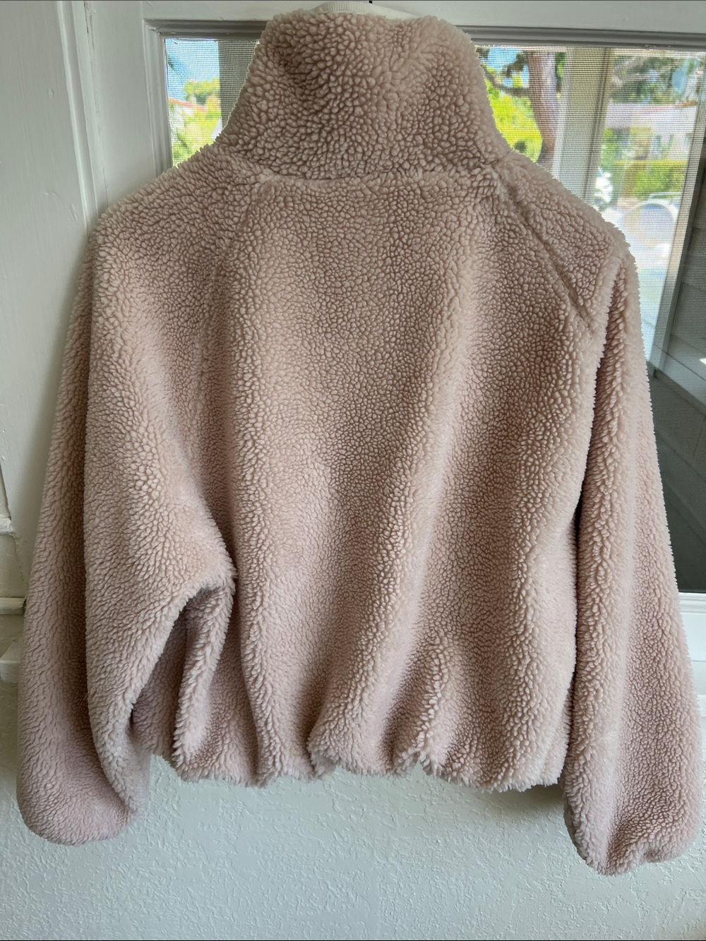 Nike Teddy Jacket in Light Mauve/Pale Pink - Picture 3 of 3